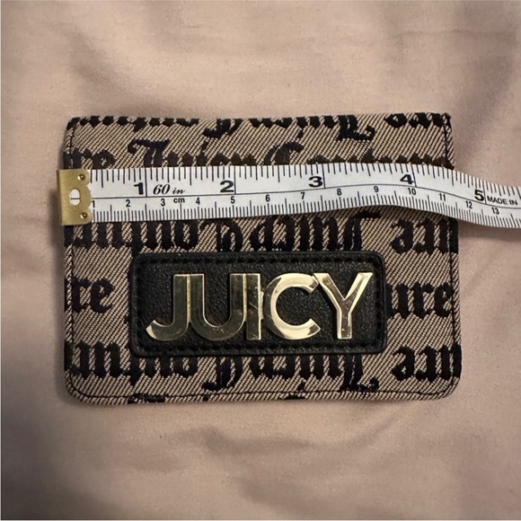 Juicy Couture Monogram Small Wallet Card Holder Y2K - Picture 10 of 11